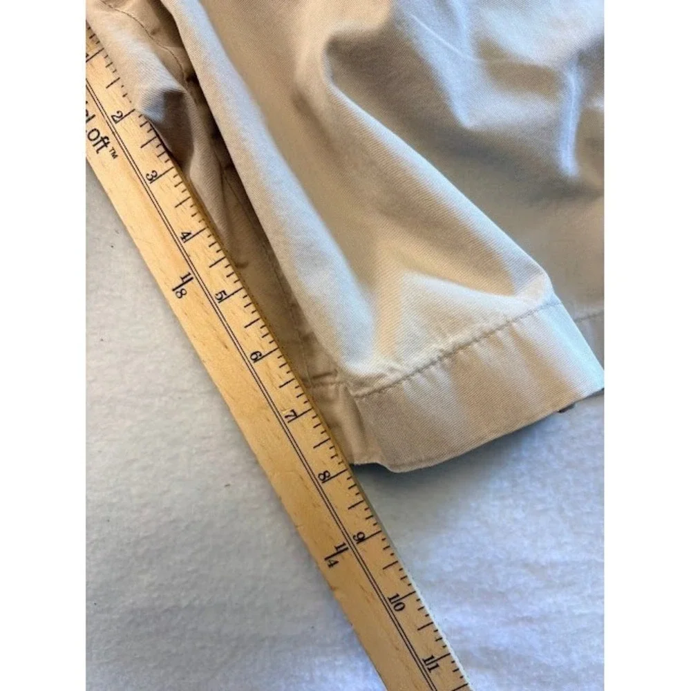 Brooks Brothers 346 Chino Shorts Mens W38 Tan Pleated Cotton 9